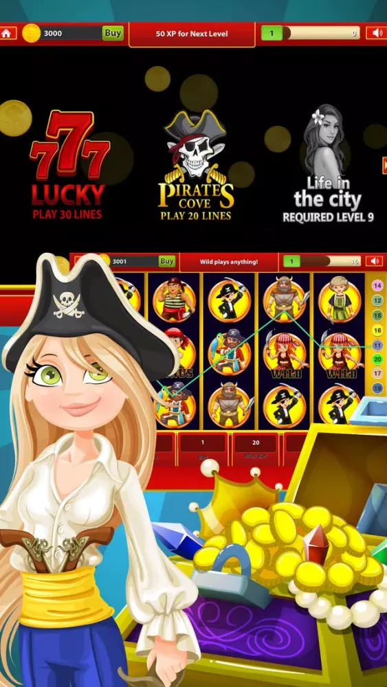 Mobile 777 Las Vegas - Free Casino Game Screenshots