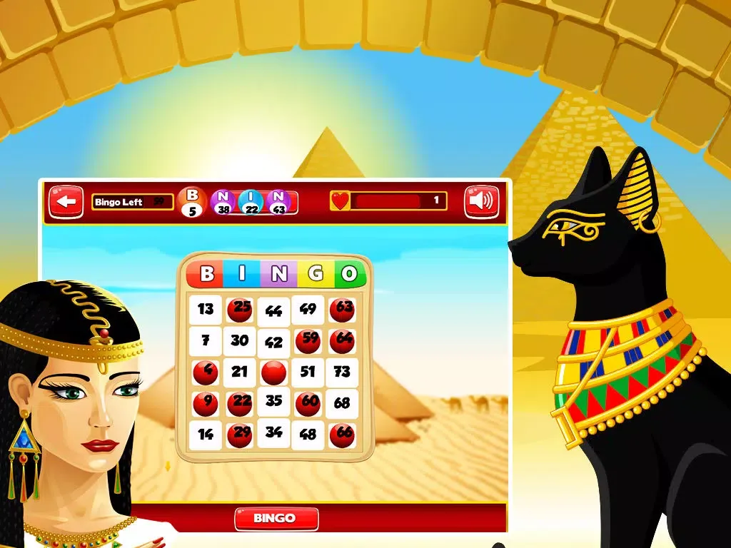 Pharaoh's Bingo Style - Bingo Game iPad  스크린샷