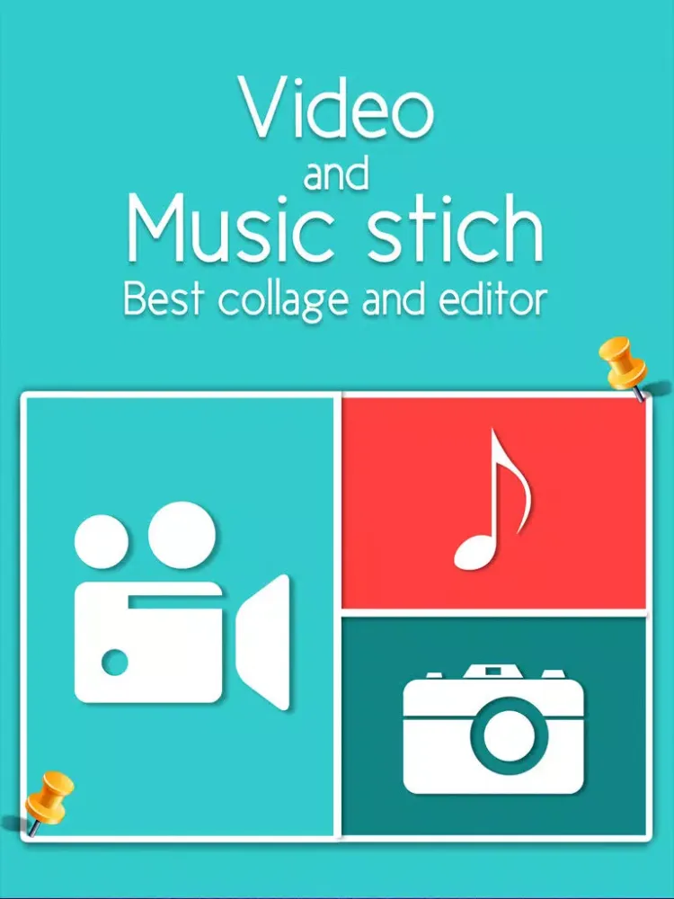Video And Music Stich - Best Collage And Editor iPad  स्क्रीनशॉट