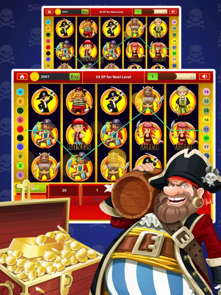 Capturas de pantalla de Vip 777 Vegas Bet - Free Online Casino With Bonus Lottery Jackpot iPad 