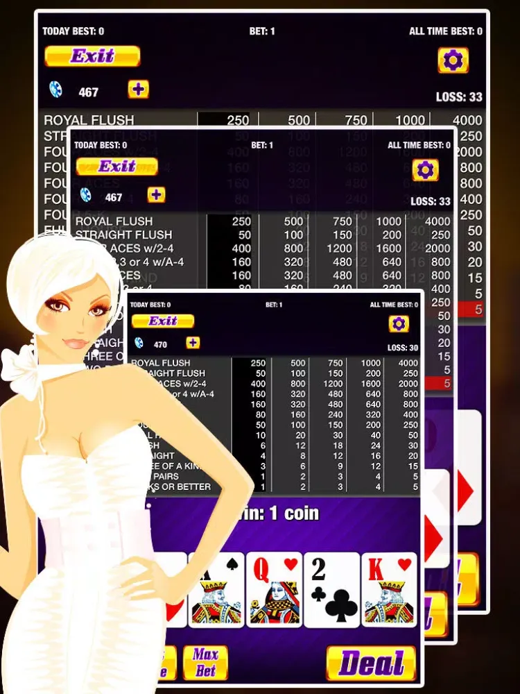 ภาพหน้าจอของ World Championship of Poker iPad 
