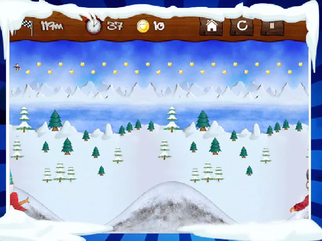 ภาพหน้าจอของ A Snow-Board Adventure - Tiny-Fly Ice Village Racing For All Ages Edition 2 iPad 