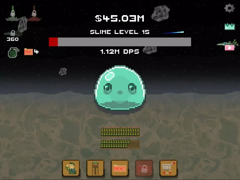 World War Slime - Idle Defense iPad 應用截圖