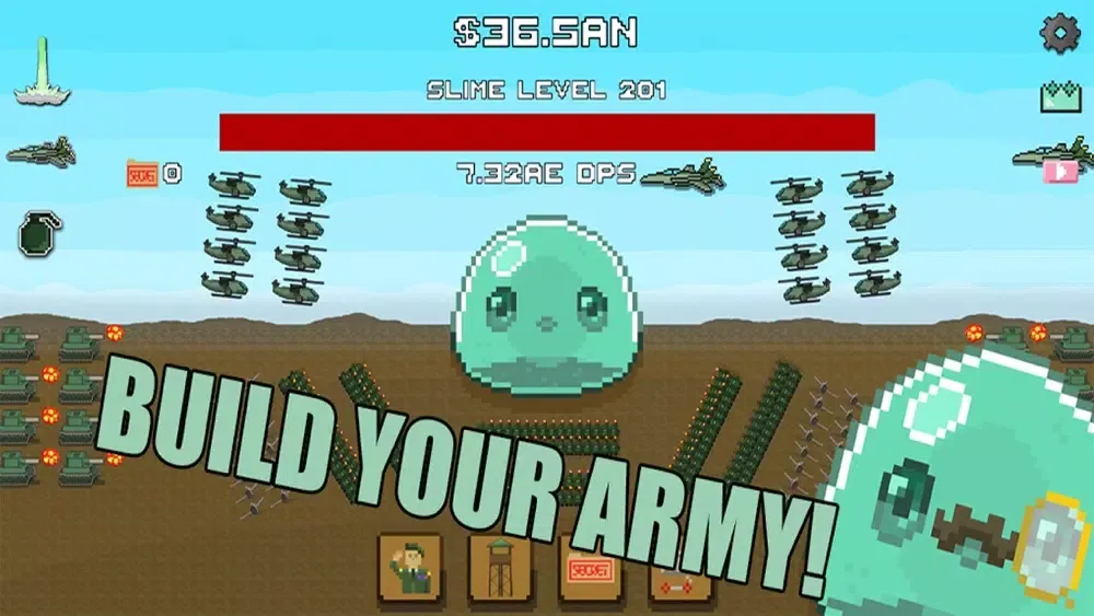 World War Slime - Idle Defense應用截圖