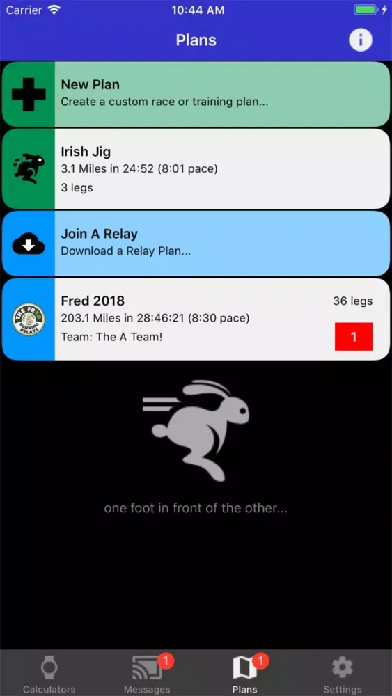 iStride Screenshots