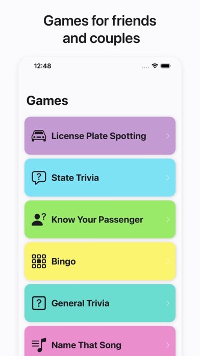 Road Trip! State Trivia, Games应用截图