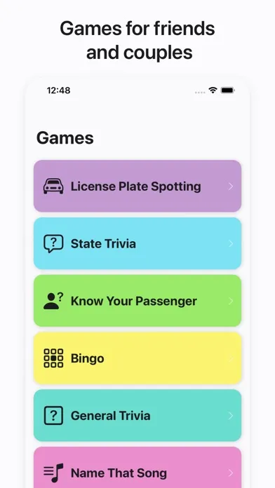 Road Trip! State Trivia, Games Ekran Görüntüleri