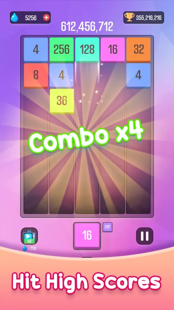 Number Merging Master Screenshots