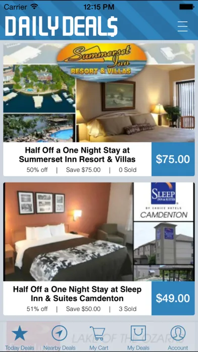 Ảnh chụp màn hình của Half Price Ozarks