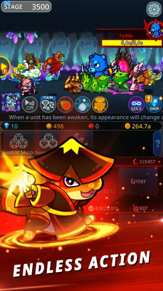 Screenshot di Catch Idle - Epic Clicker RPG