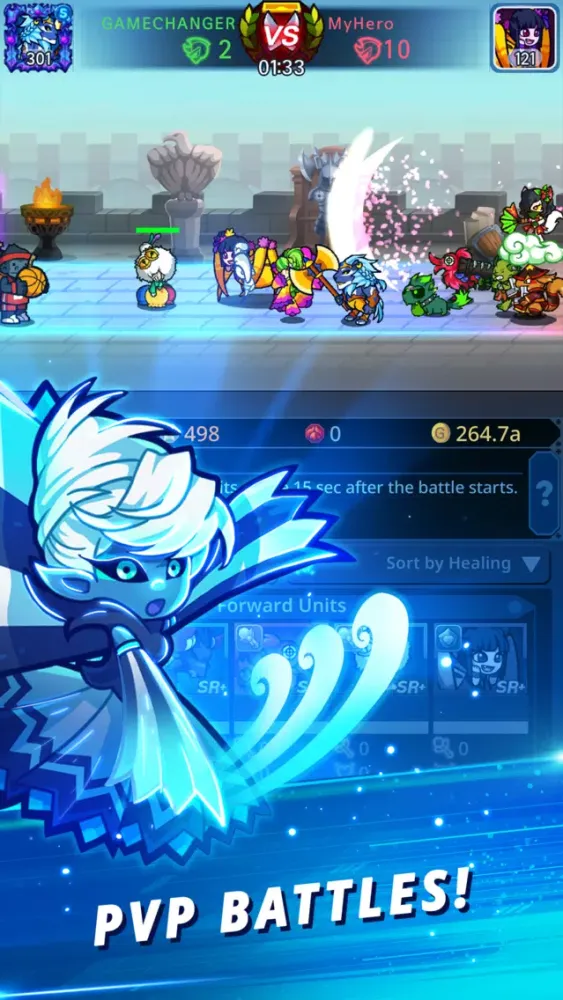 Screenshot di Catch Idle - Epic Clicker RPG