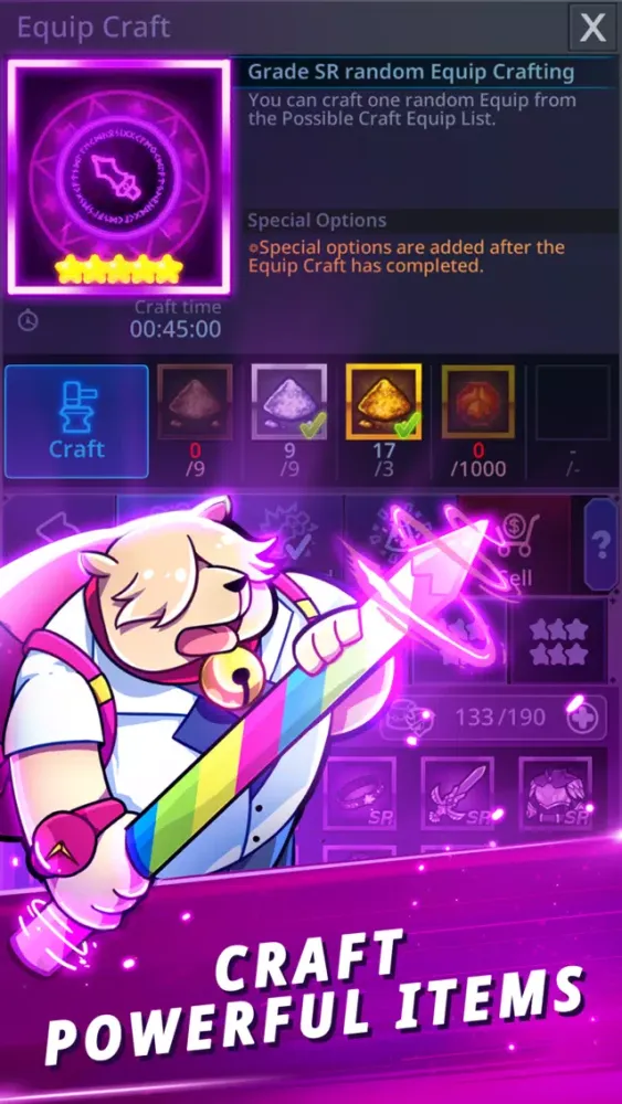 Screenshot di Catch Idle - Epic Clicker RPG