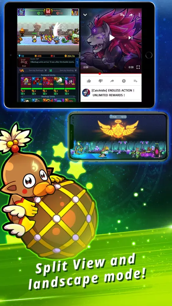 Screenshot di Catch Idle - Epic Clicker RPG