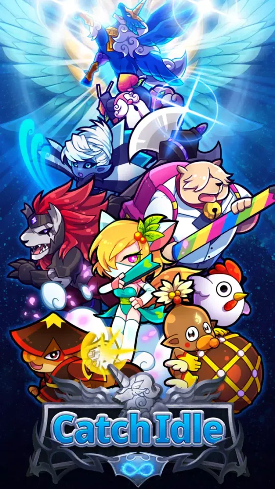 Screenshot di Catch Idle - Epic Clicker RPG