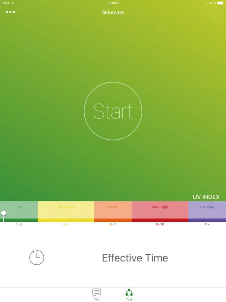 MiLi SkinHealth iPad 应用截图