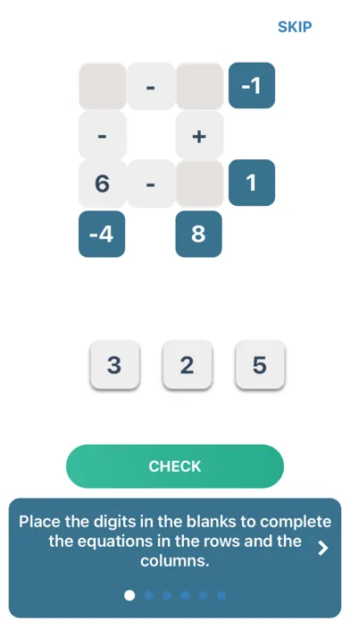 Capturas de tela do Digit Puzzle