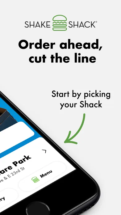 Screenshot di Shake Shack