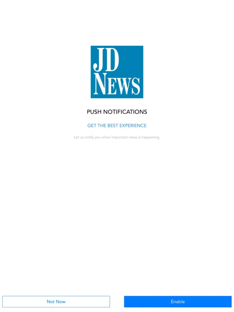 Jacksonville Daily News iPad  Screenshots