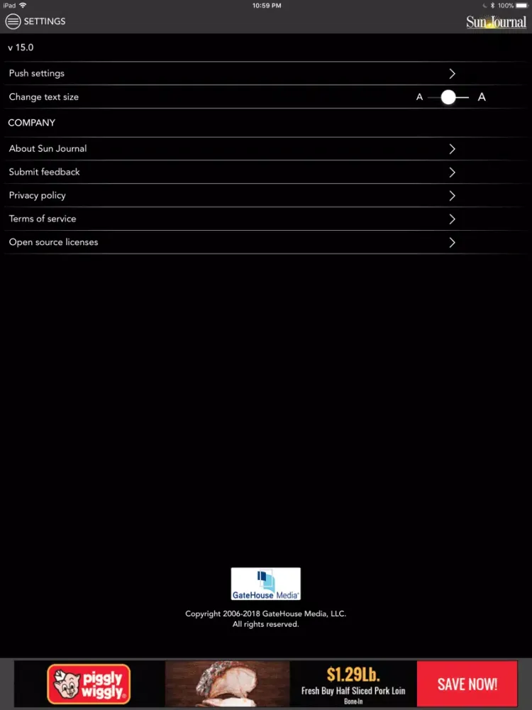 صور Sun Journal, New Bern, NC iPad 
