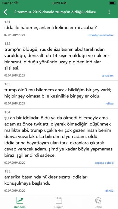 EkşiElma - ekşi sözlük okuyucu Screenshots