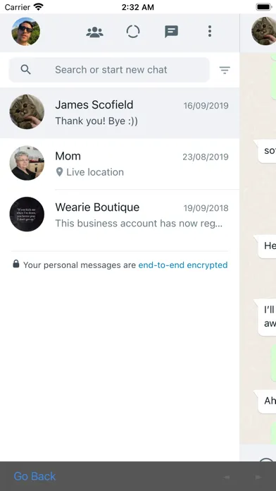 Dual Messenger for Web应用截图