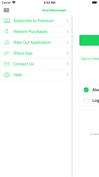 Dual Messenger for Web স্ক্রিনশট