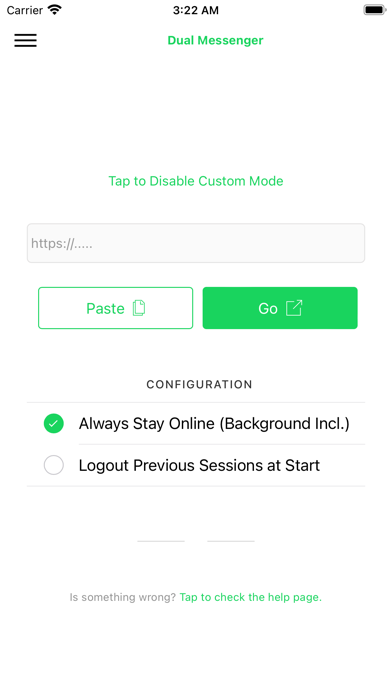 Dual Messenger for Web স্ক্রিনশট