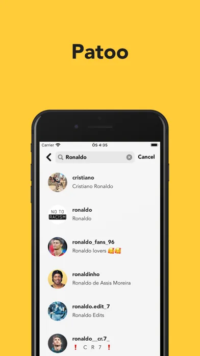 Patoo Anonymous Threads应用截图