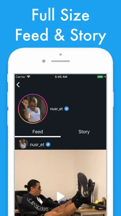 Captures d'écran de iStory for Instagram