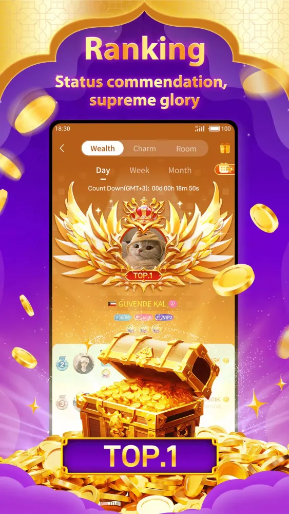 Halla Live - Group Voice Chat Screenshots