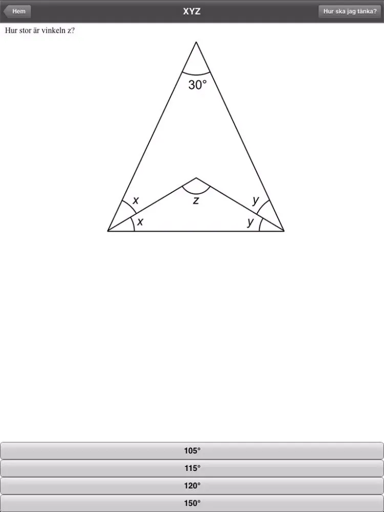 Capturas de tela do Högskoleprovet förklarat LITE iPad 