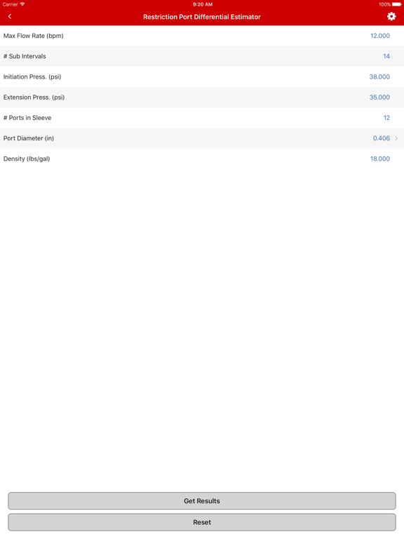 ภาพหน้าจอของ RapidSuite ETB iPad 