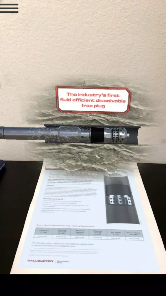 Ảnh chụp màn hình của Halliburton DRIVE