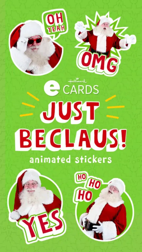 Скриншоты Just BeClaus - Animated Christmas Santa Stickers