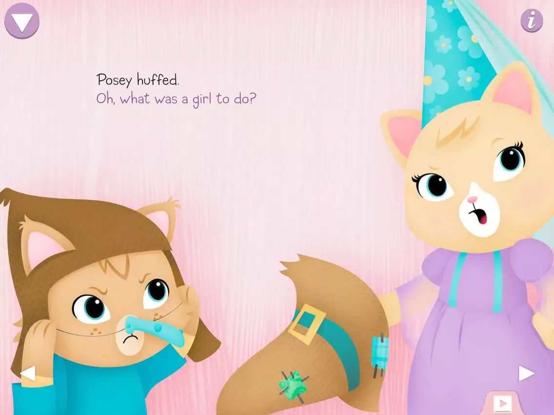 ภาพหน้าจอของ Posey and the Princess Castle iPad 