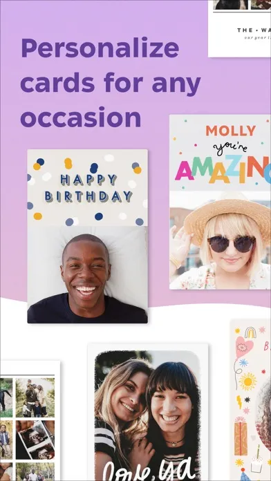 Tangkapan layar Hallmark Cards Now