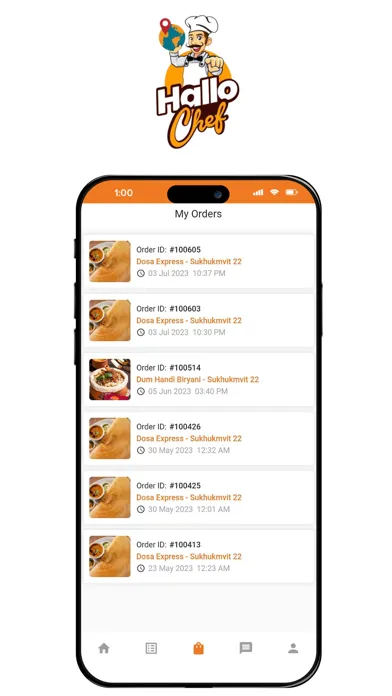 Capturas de tela do HalloChef Ride, Deliver & Earn