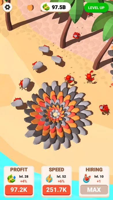 Idle Land Art スクリーンショット