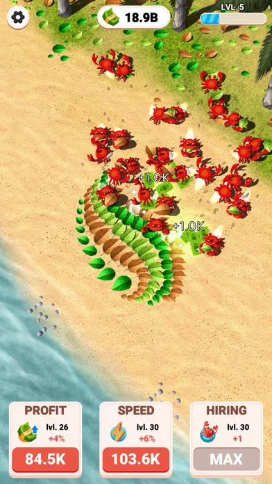 Idle Land Art スクリーンショット
