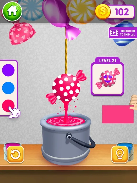 Halloween Candy Color Match iPad  Screenshots