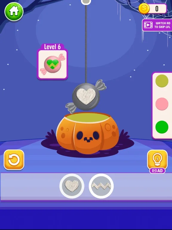 Halloween Candy Color Match iPad  Screenshots