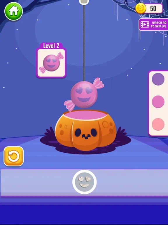 Halloween Candy Color Match iPad  Screenshots