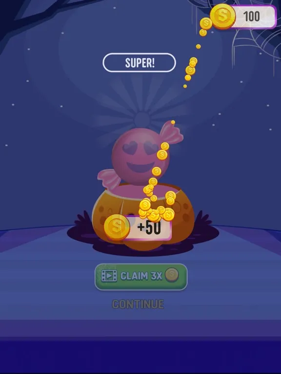 Halloween Candy Color Match iPad  Screenshots