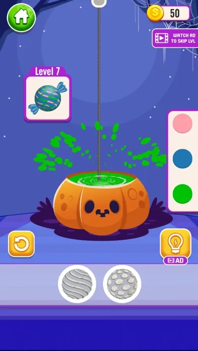 Halloween Candy Color Match Screenshots