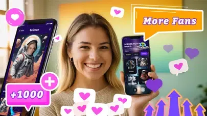 Captures d'écran de Likes Gain - Followers Real