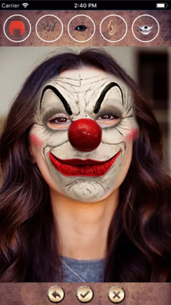 Capturas de tela do Halloween Mask Face Change HD