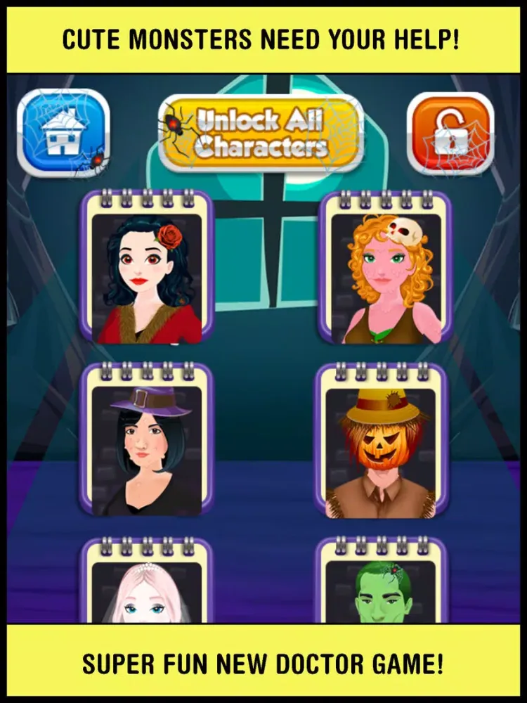 Zrzuty ekranu Baby Pet Monster Salon Doctor - little halloween make up & nail makeover games for kids iPad 