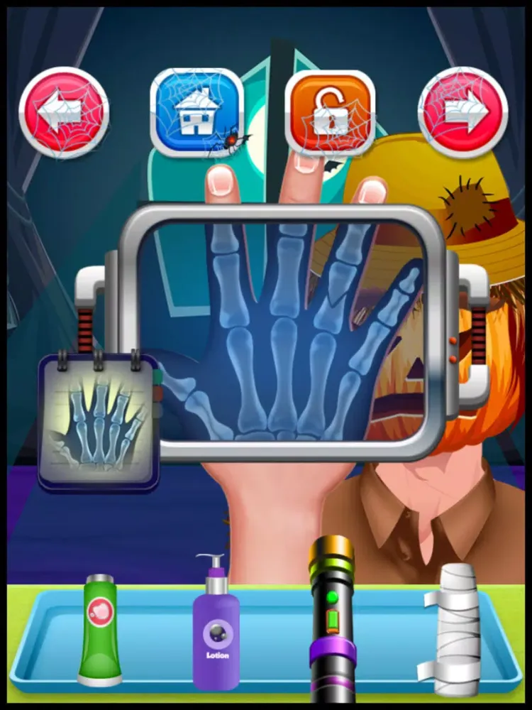 Zrzuty ekranu Baby Pet Monster Salon Doctor - little halloween make up & nail makeover games for kids iPad 