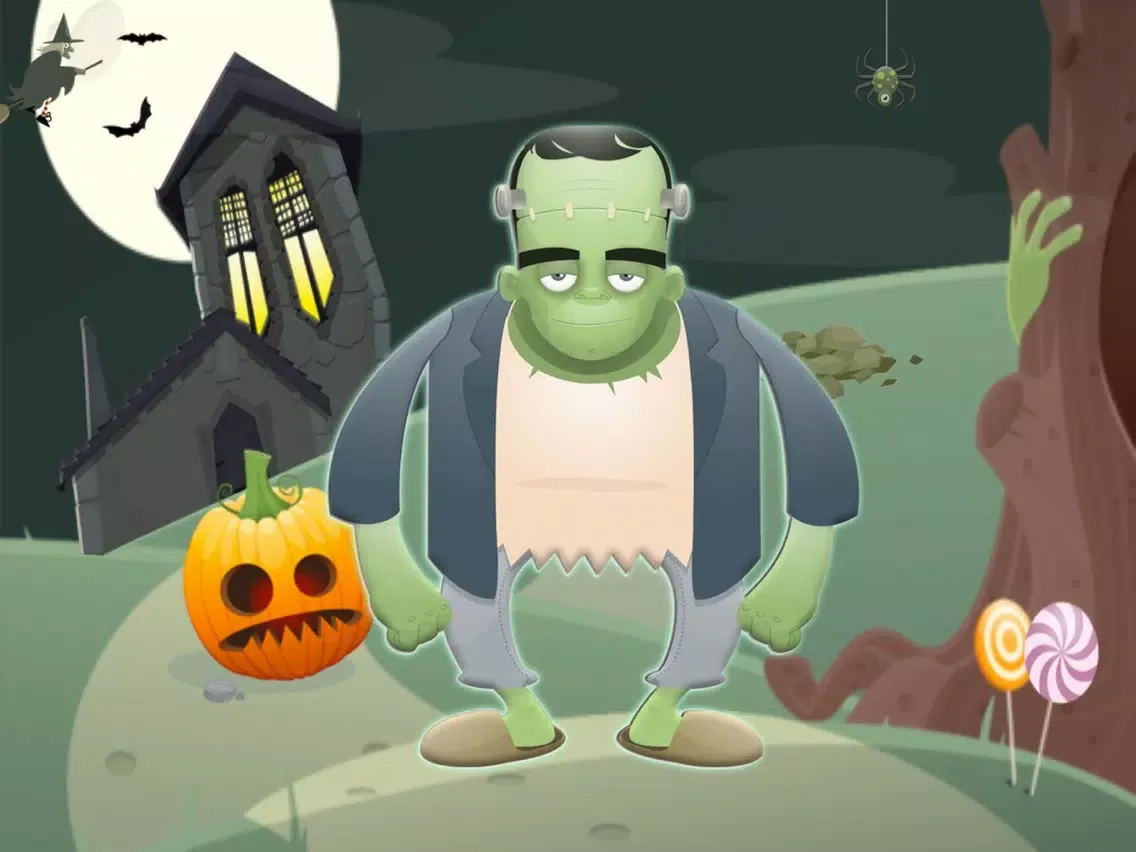 Tangkapan layar Celebrate Halloween -Ghost puzzle iPad 