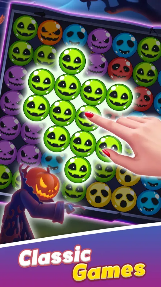 Tangkapan skrin Halloween Blast